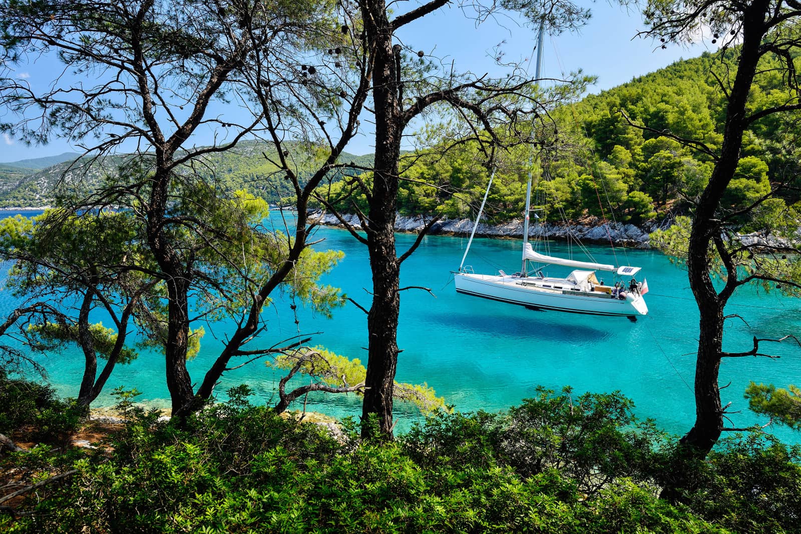 Sailing in Greece